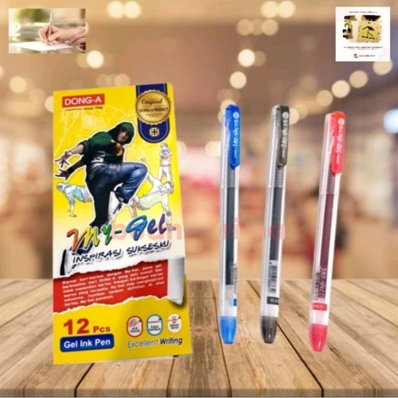 

PENA MY GELL DONG-A 0,5mm 1 KOTAK ISI 12PCS