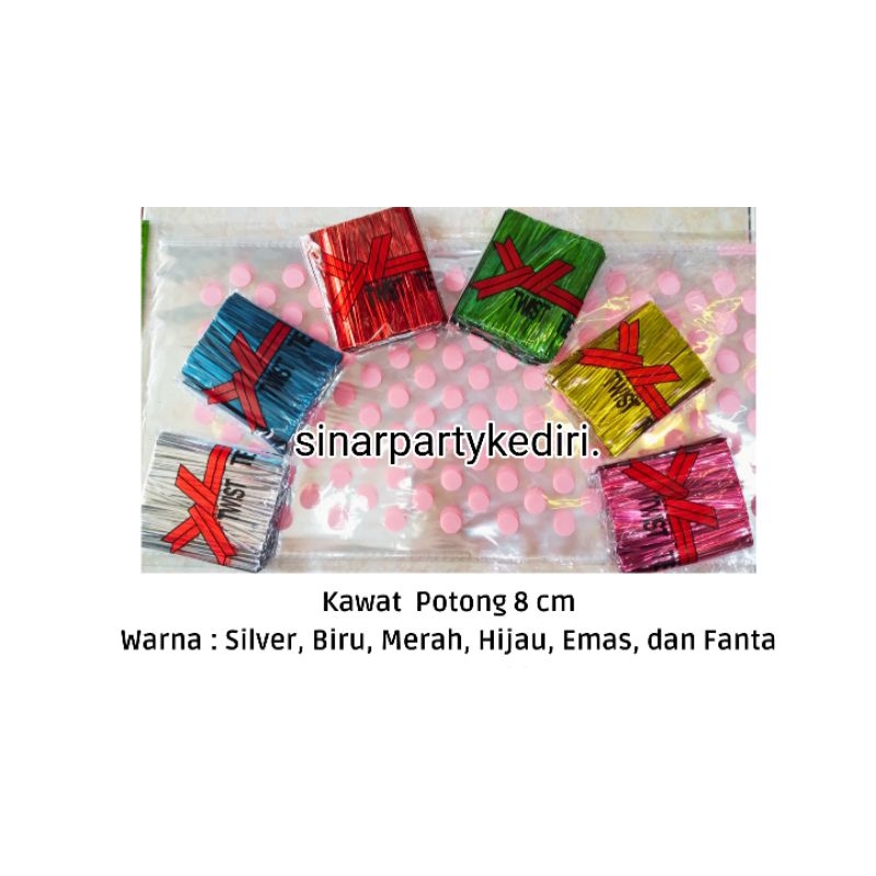 

Kawat Potong /Tali sovenir/Tali Untuk Snack/
