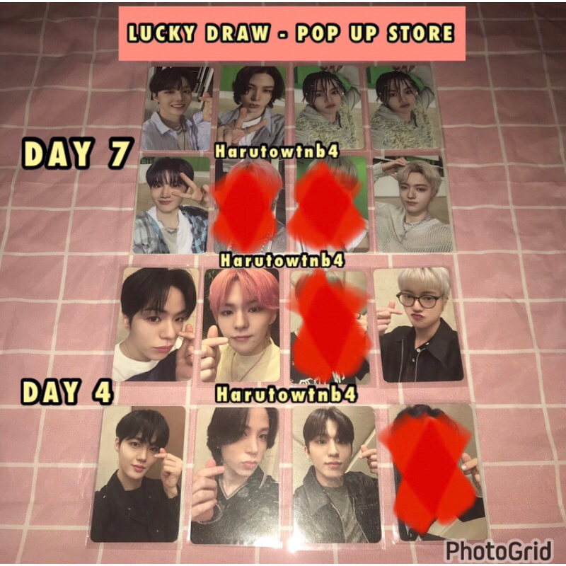 TREASURE PHOTOCARD - LUCKY DRAW POP UP STORE