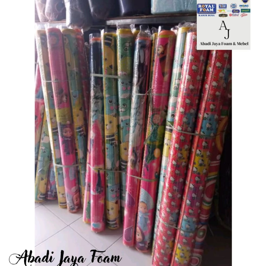 Tikar Spon Karakter Indoeva Tikar Plastik