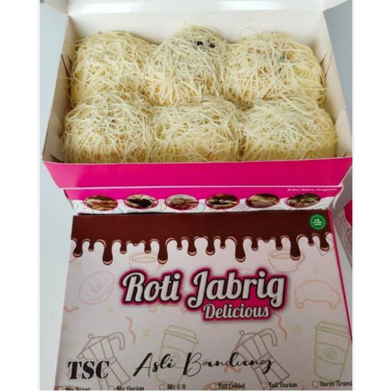 

Roti jabrig keju isi coklat lumer full roti lembut