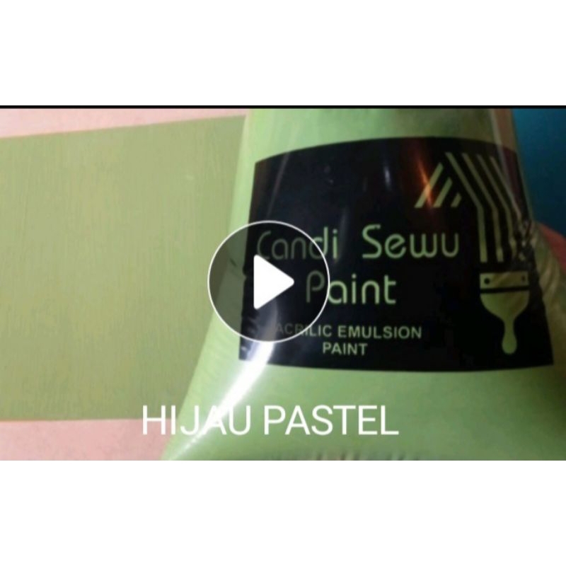 CAT TEMBOK 1 KG WARNA HIJAU PASTEL// KWALITAS SUPER