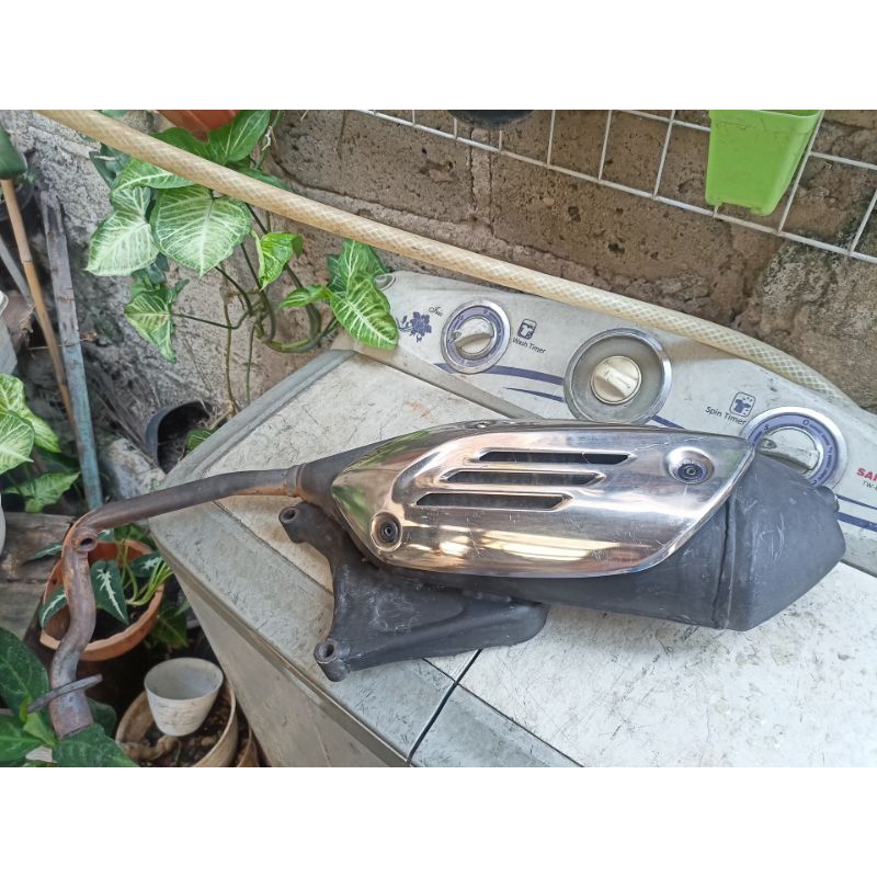 Knalpot sprint primavera s 3v 3 v Vespa matic modern original ori copotan standar fullsystem fullset