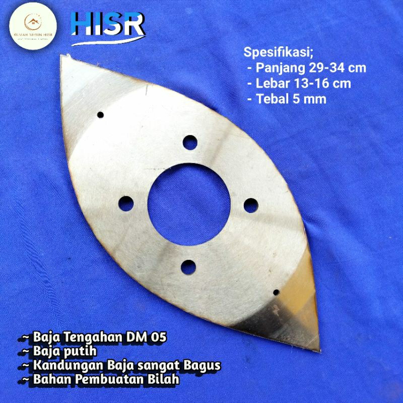 Baja D2 Potongan asli baja putih blad saw