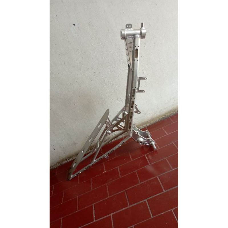 Frame / Rangka Almunium Drag Supra125 / Karisma Wave for Shijiro