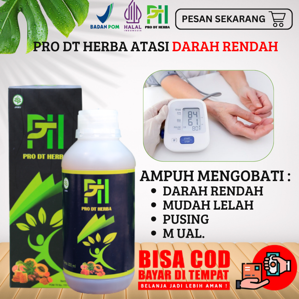 Obat darah rendah paling ampuh, darah rendah mujarab, darah rendah herbal, darah rendah dan asam lam