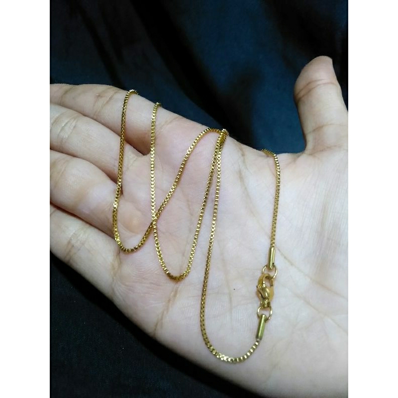 kalung Titanium  panjang 50cm