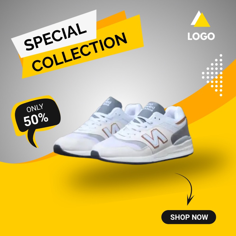 SEPATU SNEAKERS NEW BALANCE 997s WANITA ORIGINAL