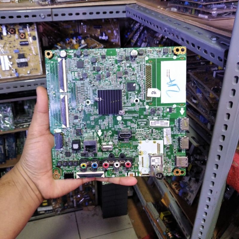 LG 65UK6300PTE MAINBOARD - MESIN TV - MOTHERBOARD - MB SMART TV LED LG 65UK6300PTE