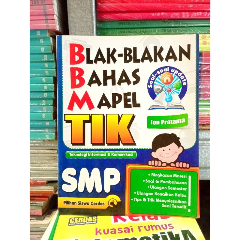 BUKU SOAL SMP // RINGKASAN SMP // BLAK-BLAKAN MAPEL TIK // ORIGINAL