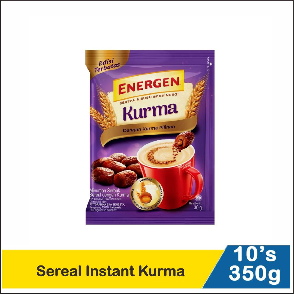 

Energen Rasa Kurma isi 10 Sachet