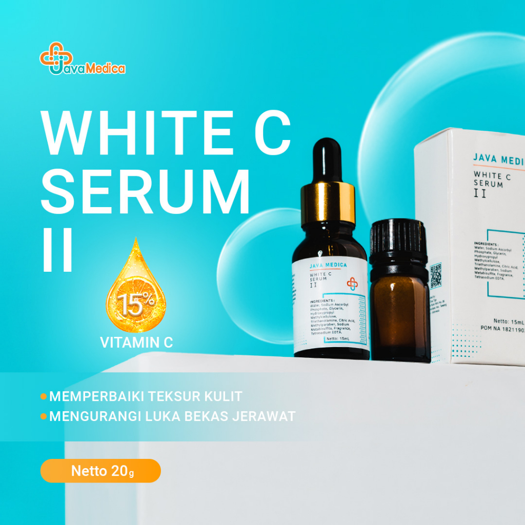 White C Serum II  Java Medica - Serum Pencerah Kulit Wajah