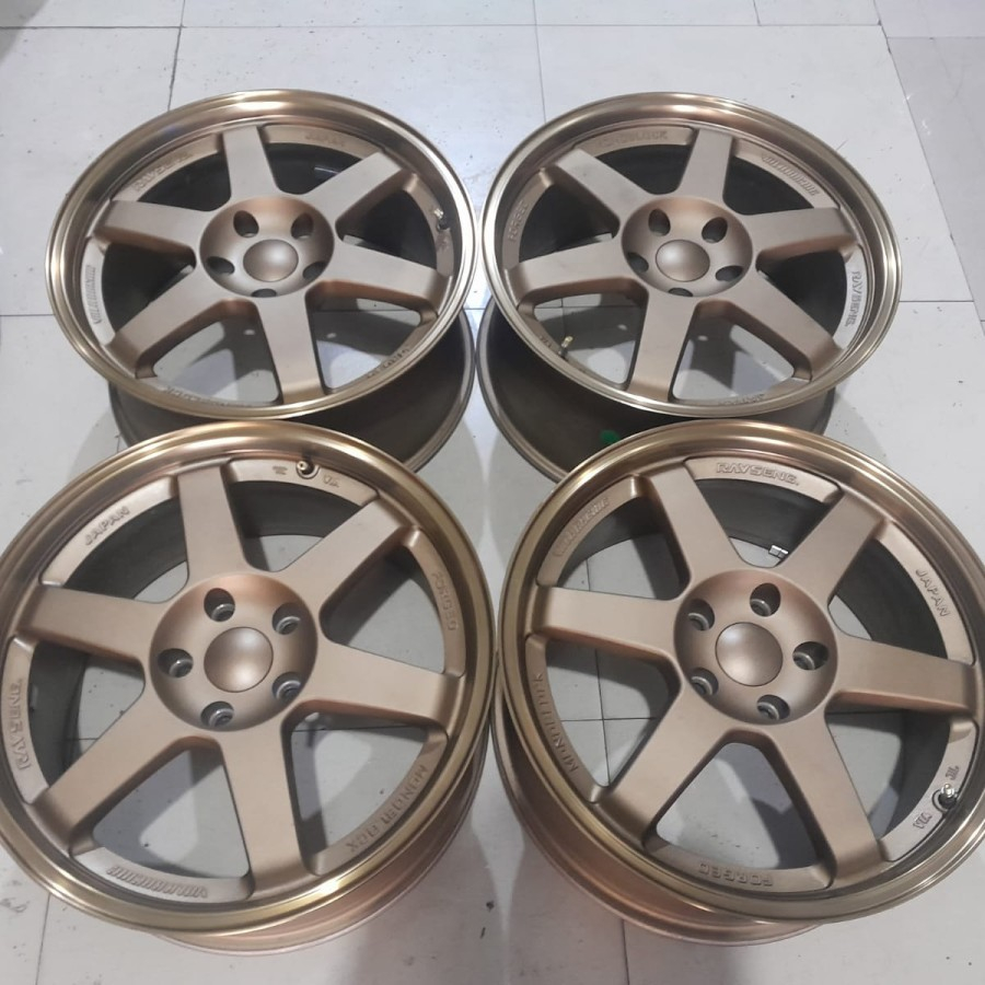 VELG MOBIL BEKAS TE37 RING18 INNOVA TERIOS JUKE WRV HRV XPANDER