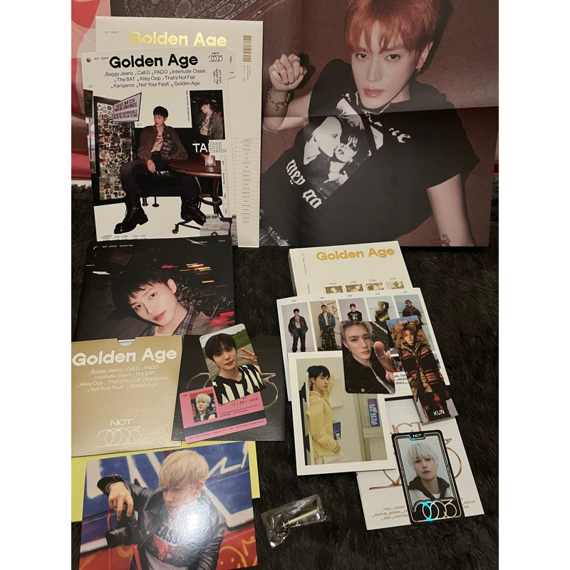 PHOTOCARD NCT 2023 GOLDEN AGE OFFICIAL JENO JAEHYUN YANGYANG KUN POSCARD JAEMIN HENDERY