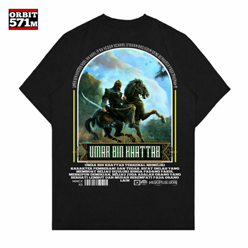 IPSBI STORE | Kaos Bunga Islam 24s SABLON A2  | v49