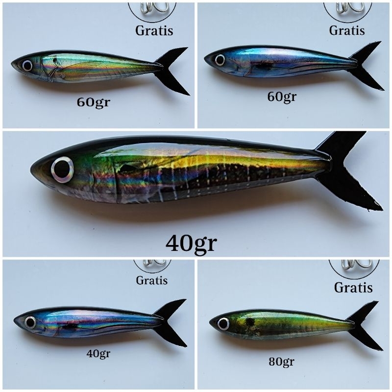 Umpan trolling atau casting untuk laut Lure Mancing