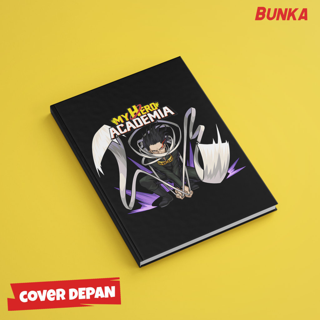 

Note Book Aesthetic Anime Boku no Hero Academia Eraser Head Design Hardcover A5 Buku Tulis Catatan Notes Agenda Planner Jurnal vintage buku catatan story book kado anniversary valentine cowok cewek murah