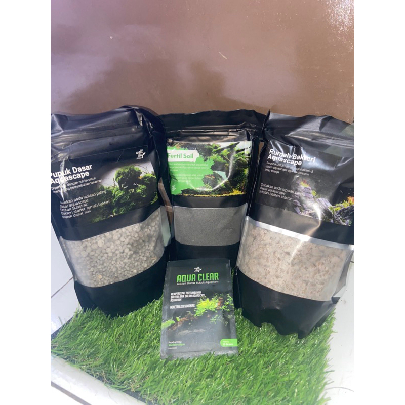 paket pupuk dasar rumah bakteri aquascape