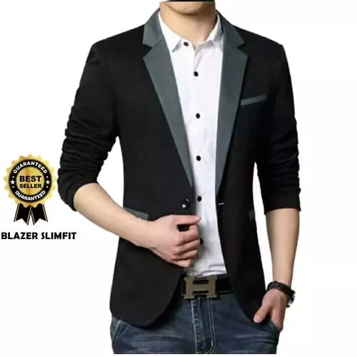 Best Deals Jas Pria Slimfit/ Jas Pria Wisuda Pernikahan/Jas Kerja Santai Casual Murah Keren