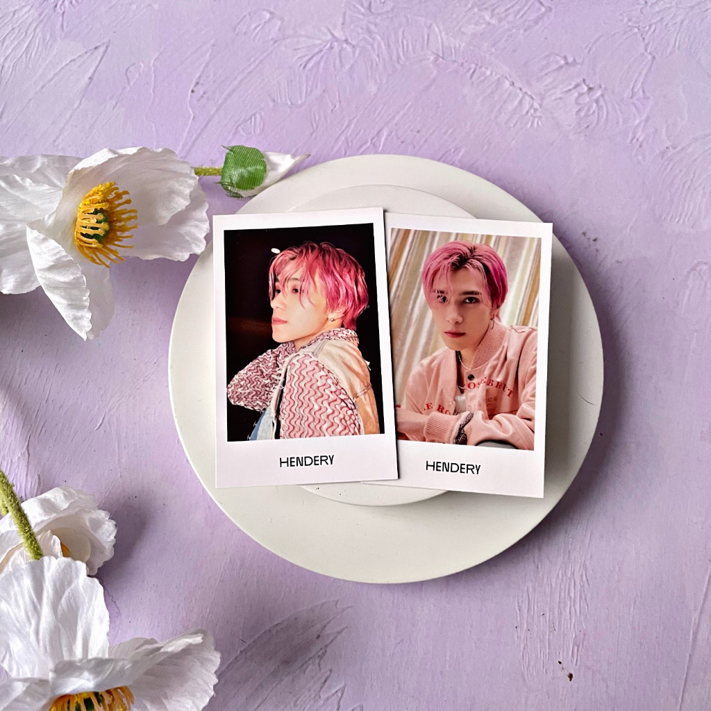 [Ready Stock] Polaroid nct mini collect book hendery