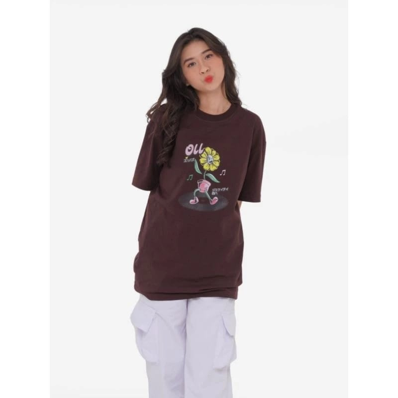 Kaos Jkt48 Vol.4 Emoji Series T-Shirt jkt48 | JKT48 olla coklat tua