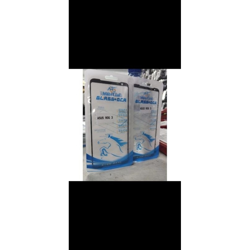 Kaca depan Lcd Glass occa Touchscreen Asus ROG 3