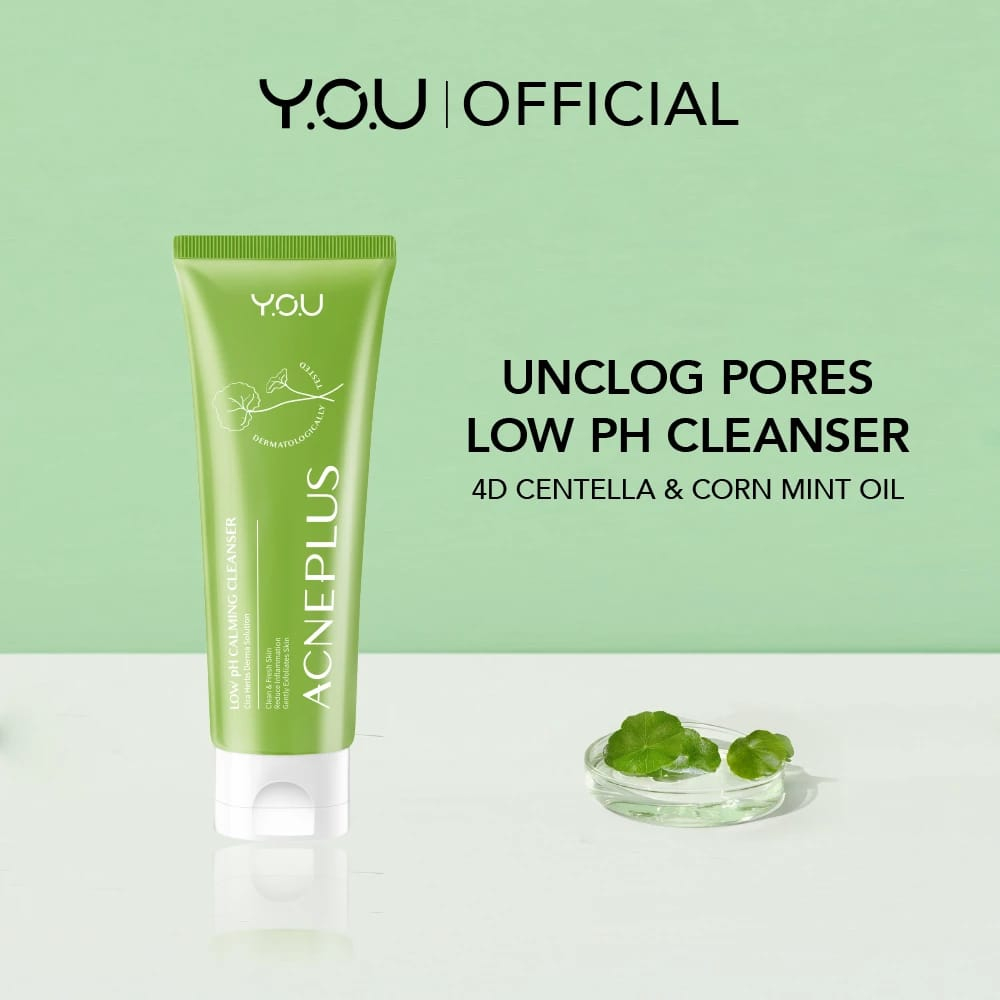 YOU ACNEPLUS LOW PH CALMING CLEANSER FACIAL WASH