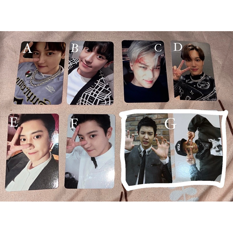 OFFICIAL PHOTOCARD CHANYEOL EXO EXIST