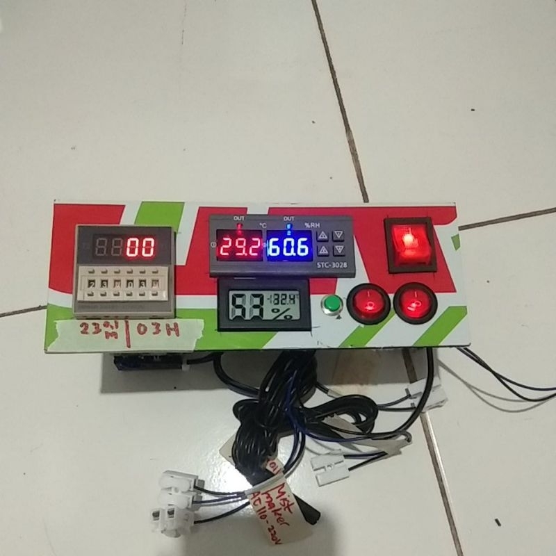 komponen mesin  tetas full otomatis
