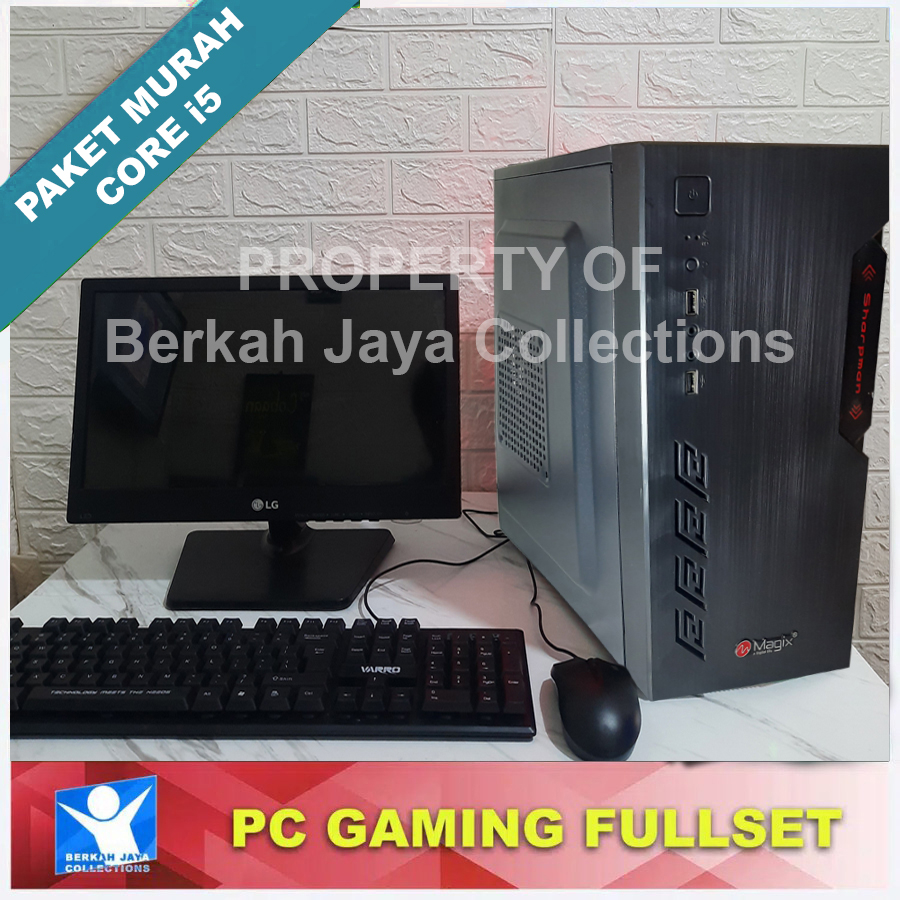 PAKET MURAH KOMPUTER FULLSET CORE I5 STANDAR KANTORAN