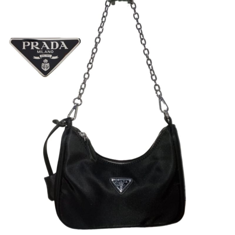 prada nylon sling bag PL