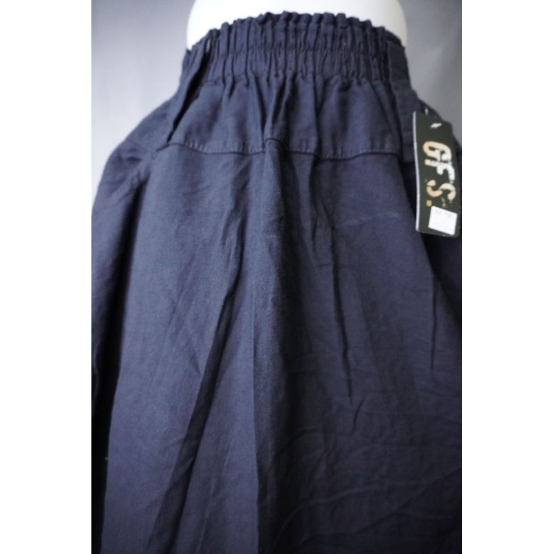 Latopia_ Umbrella Skirt By Spassy Rok Jeans Panjang Payung Bawah Lebar Wanita Jumbo