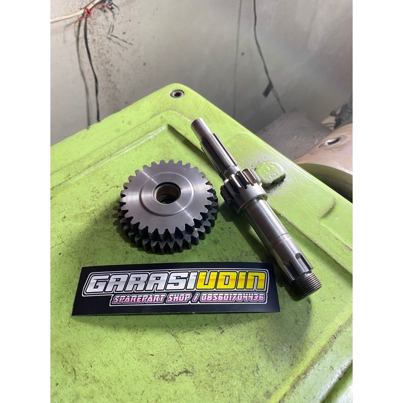 Rasio racing fizr / force-1 sepasang gigi 1 ukuran 13/36, 14/35, 12/37, 13/37 (stater aktif)