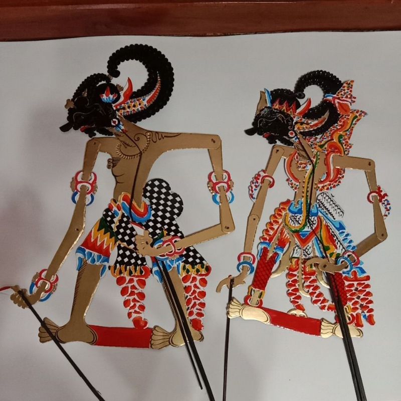 Wayang kertas duplex isi 2 BIMA+GATUTKACA