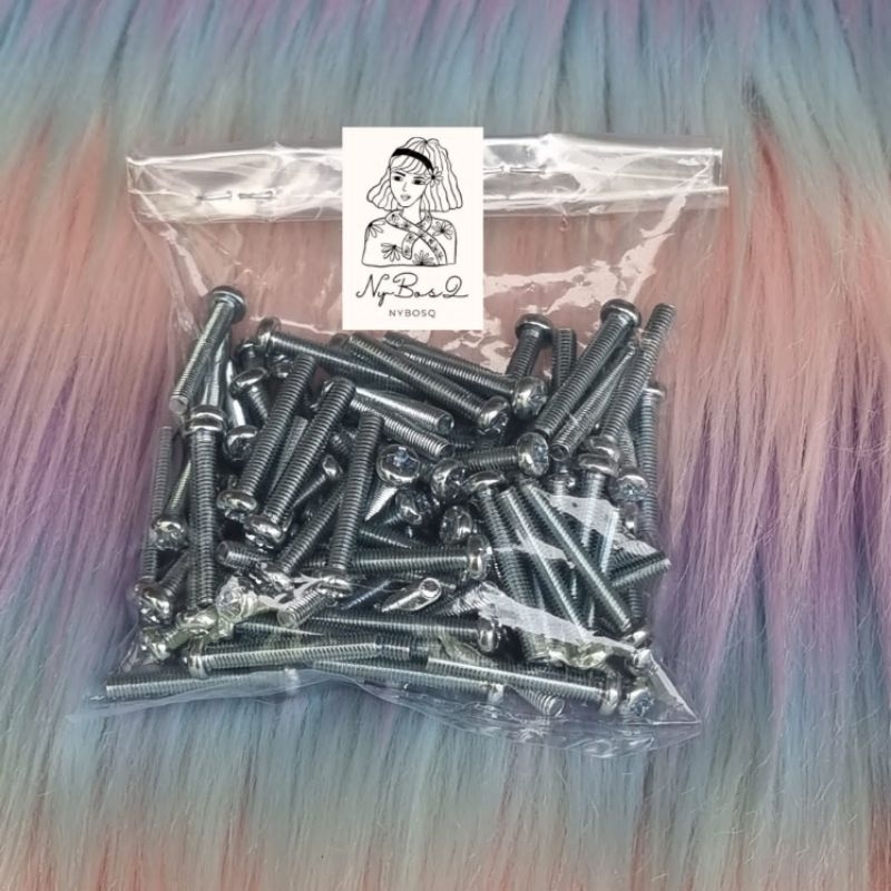 100 PCS BAUT 3X20MM JP M3 X 20MM