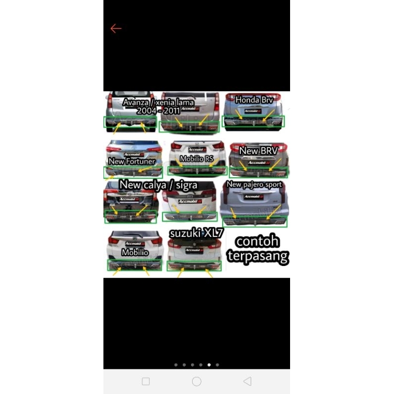 tanduk depan mobil sporty