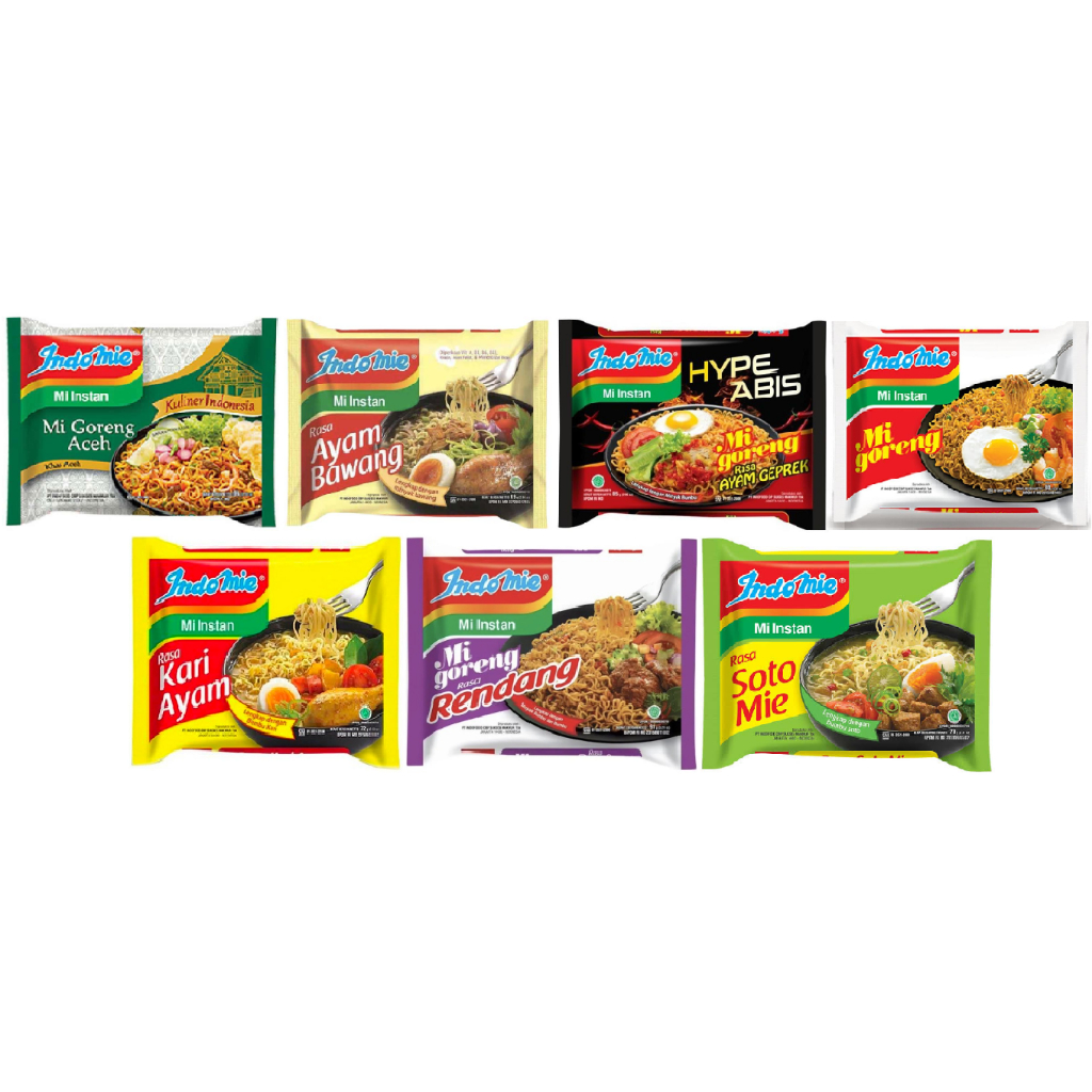 

INDOMIE MIE INSTAN GORENG & KUAH