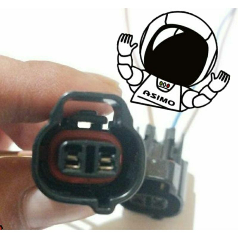  Soket tekanan freon Pressure Switch ( LPS ) AC Mobil untuk Isuzu Panther New kabel socket konektor 
