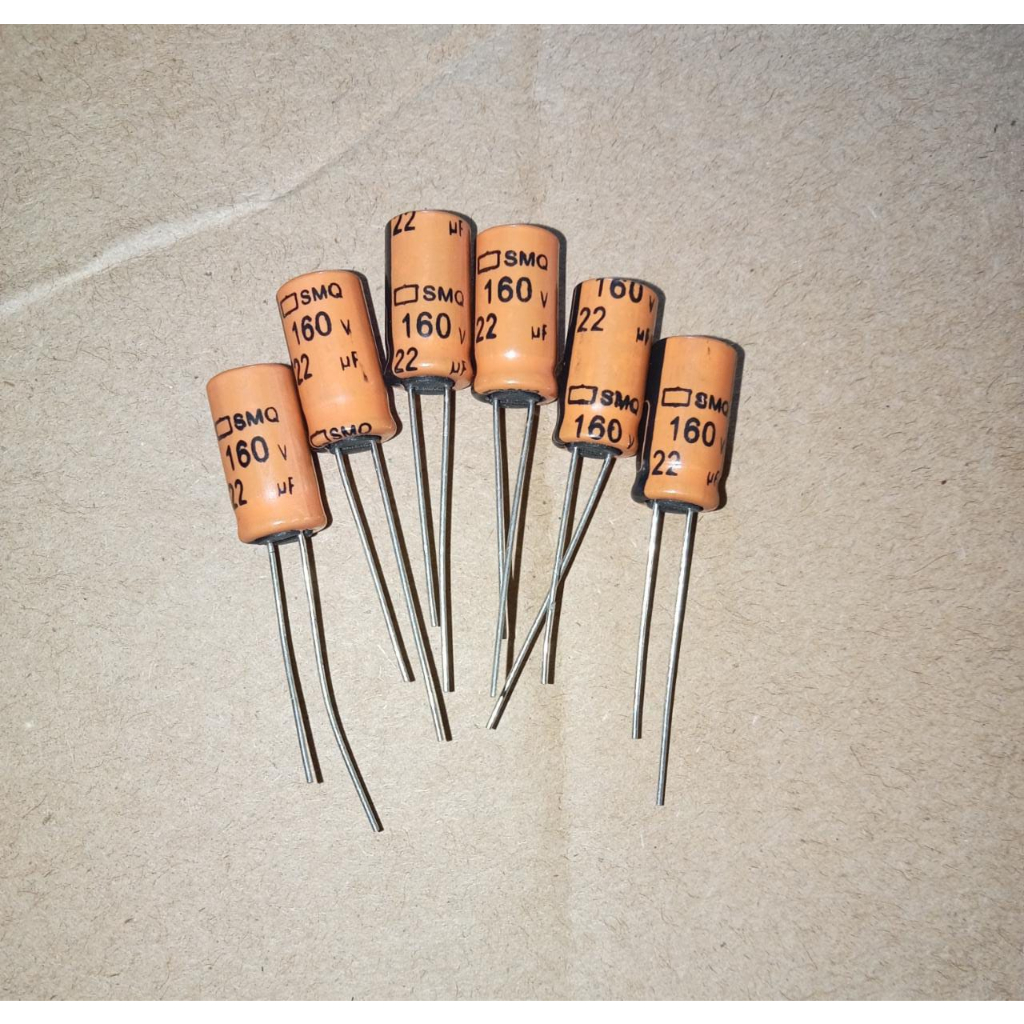 Elko 160v 22uf  Elco 22uf 160v Isi 10pcs Original