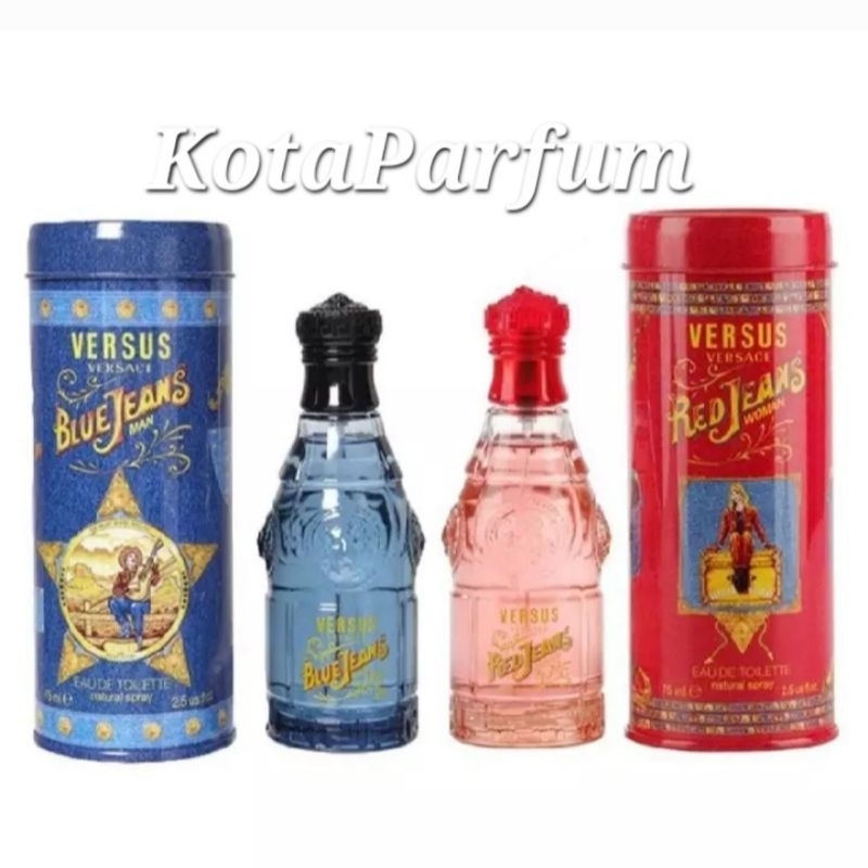 Versace Blue Jeans Red Jeans EDT 75ml Parfum Original