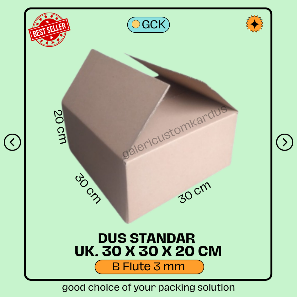 

(min. order 5) Kardus Packing Dus Pindahan Box Barang 30x30x20