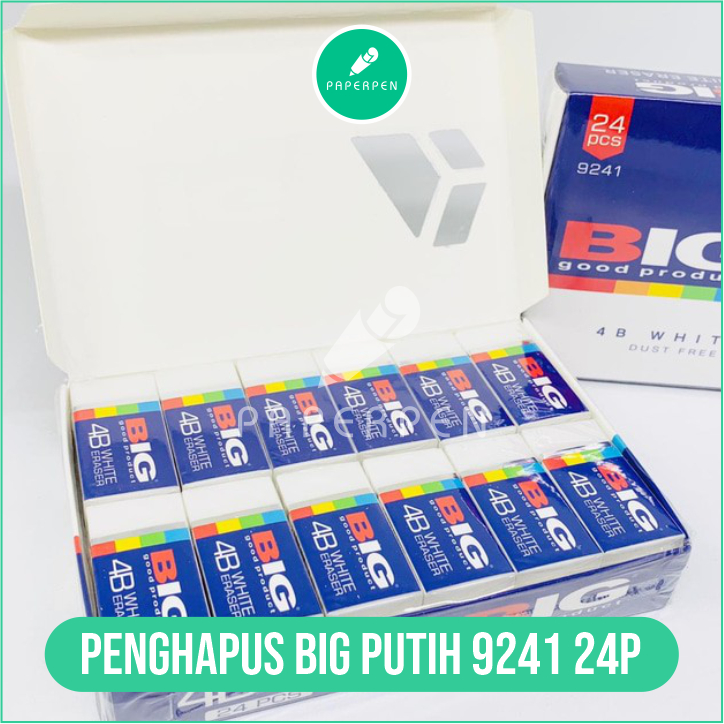 

1 Pak Penghapus Big Putih 9241 24Putih Besar