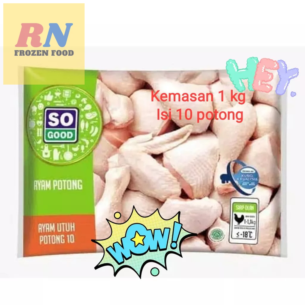 

So Good Ayam Potong isi 10 800 gr