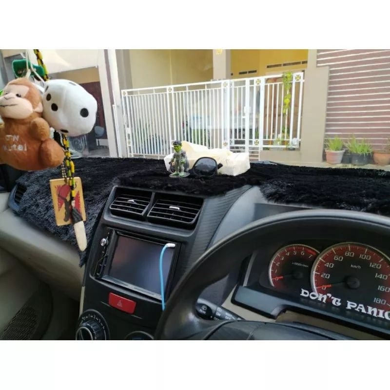 Cover Dashboard All New Avanza/Veloz/Xenia 2012-2021 (Bulu Rasfur) Car Interior Accessories
