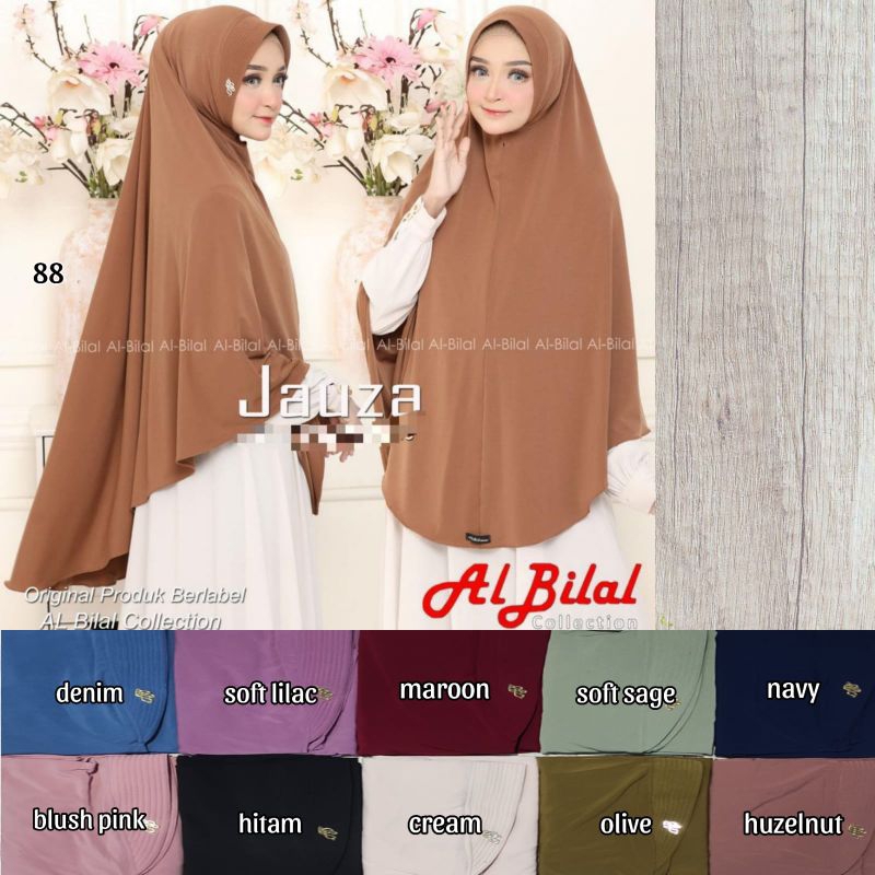 bergo jauza syar'i albilal / Bergo polos syar'i alBilal