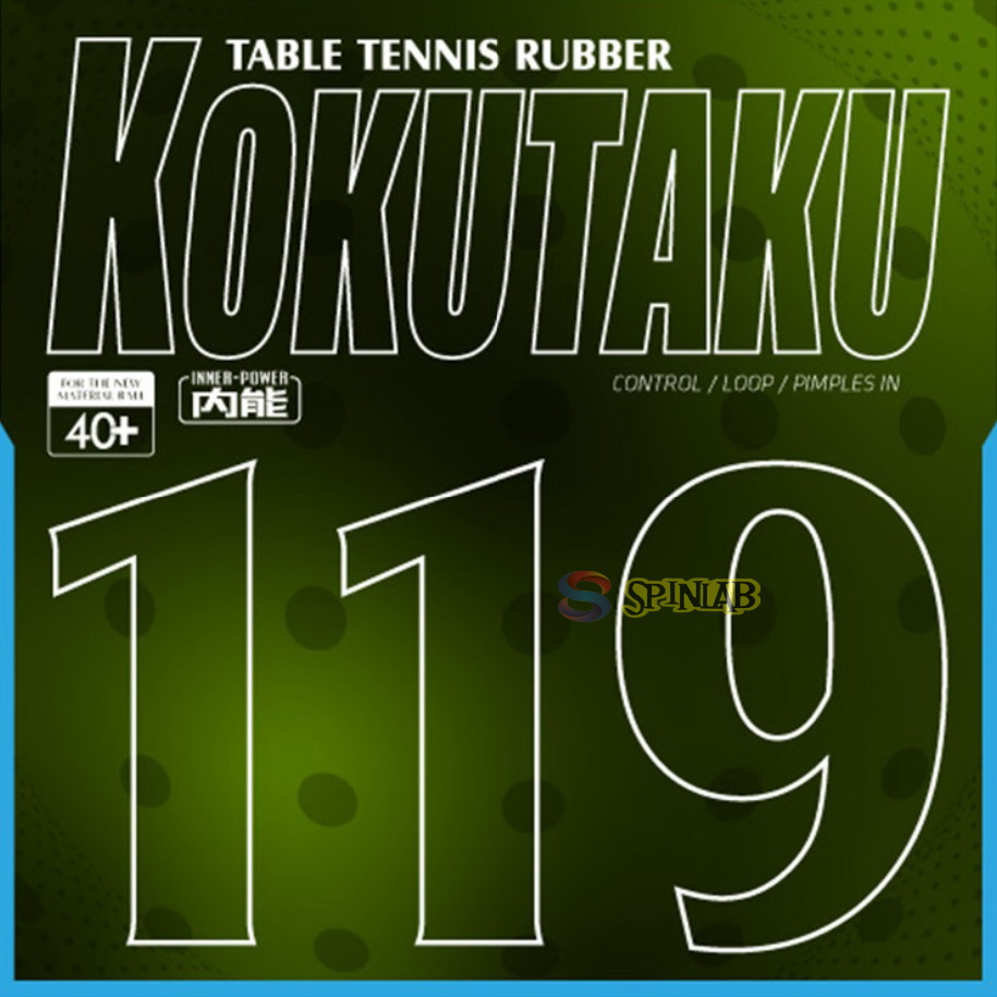 KOKUTAKU 119 OX | Karet Pingpong Tenis Meja Bintik