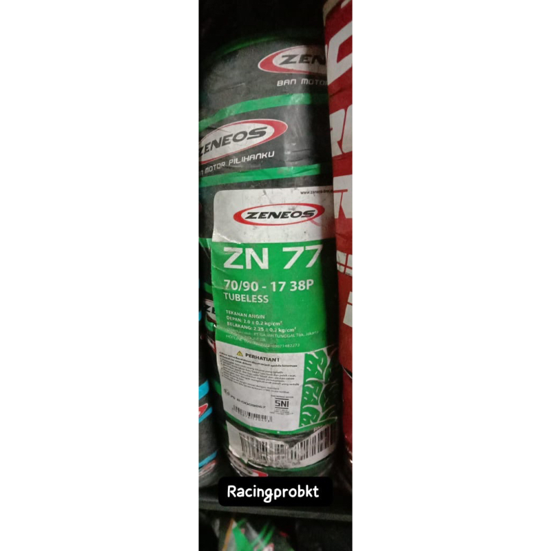 Ban Zeneos 70/90-17 ZN 77 Tubeless