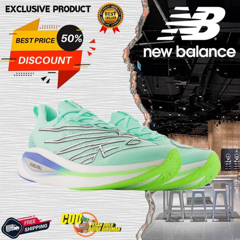 SEPATU NB FUELCELL SUPERCOMP TRAINER ELITE V3 GREEN