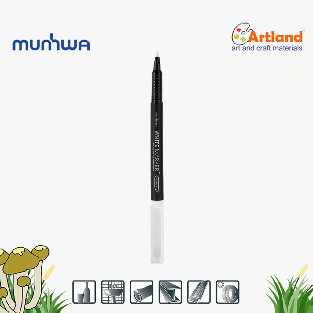 

Munhwa White Permanent Marker - Alcohol Based