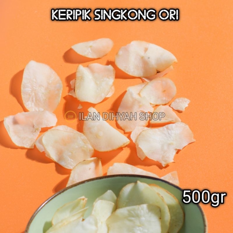 

ILAN DIHYAH SHOP - Keripik Singkong ori 500gr